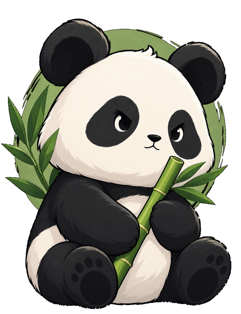 MOSOO Zen Guardian Panda Mascot