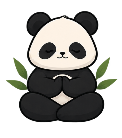 Zen Meditation Panda